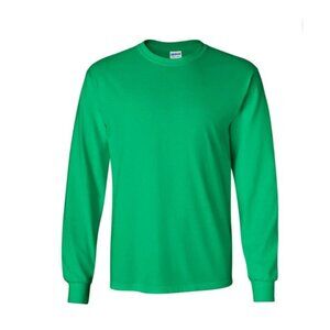 2X Gildan Men's Long Sleeve Ultra Cotton T-Shirt XL